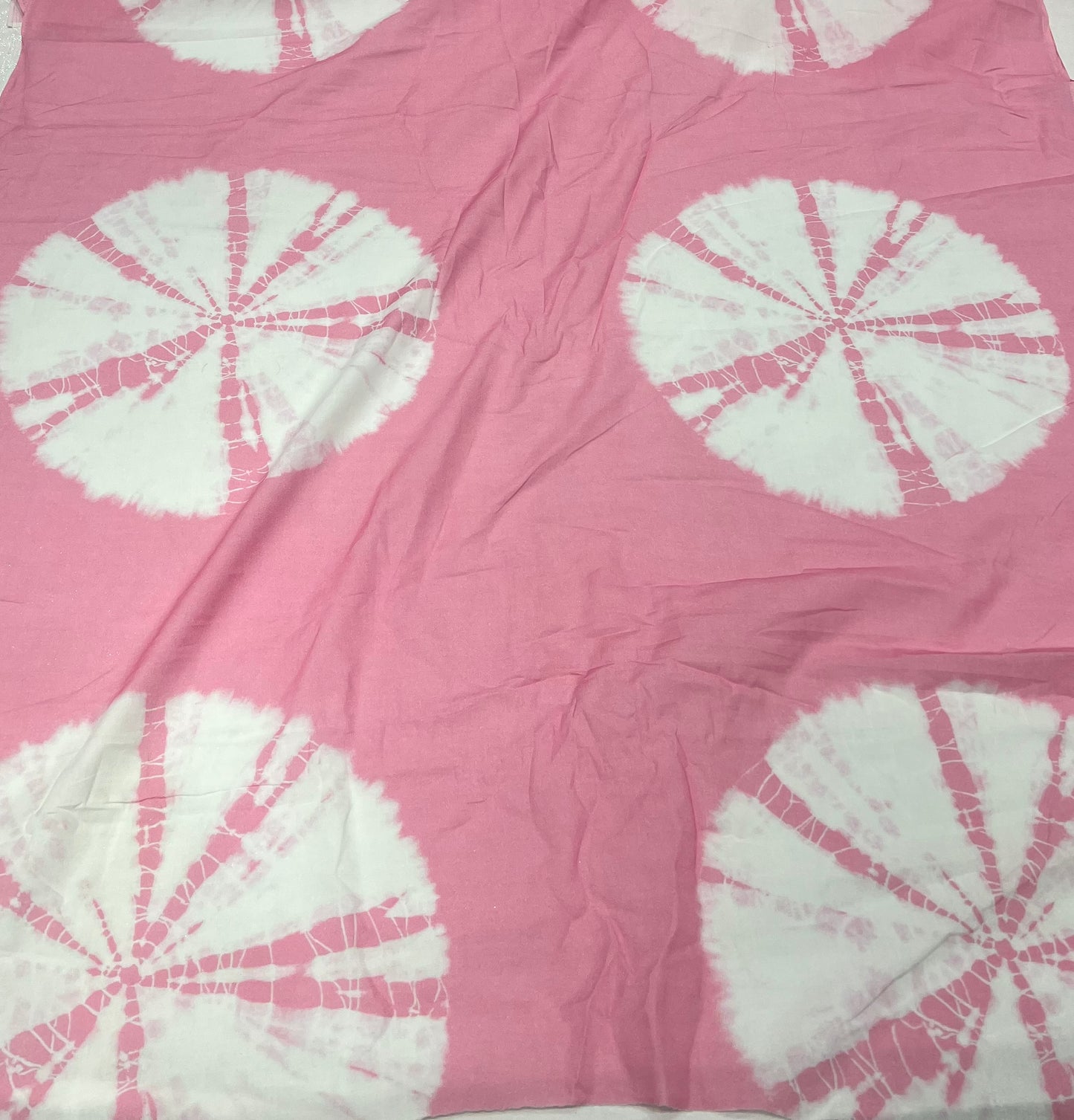 Pink Circular Burst Lawn Cotton ₹280/- per meter