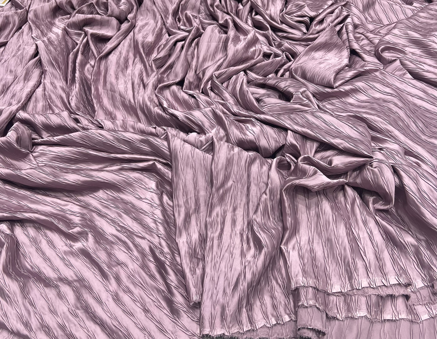 Silky Modal Pintex ₹650 per mtr- Mauve Whisper