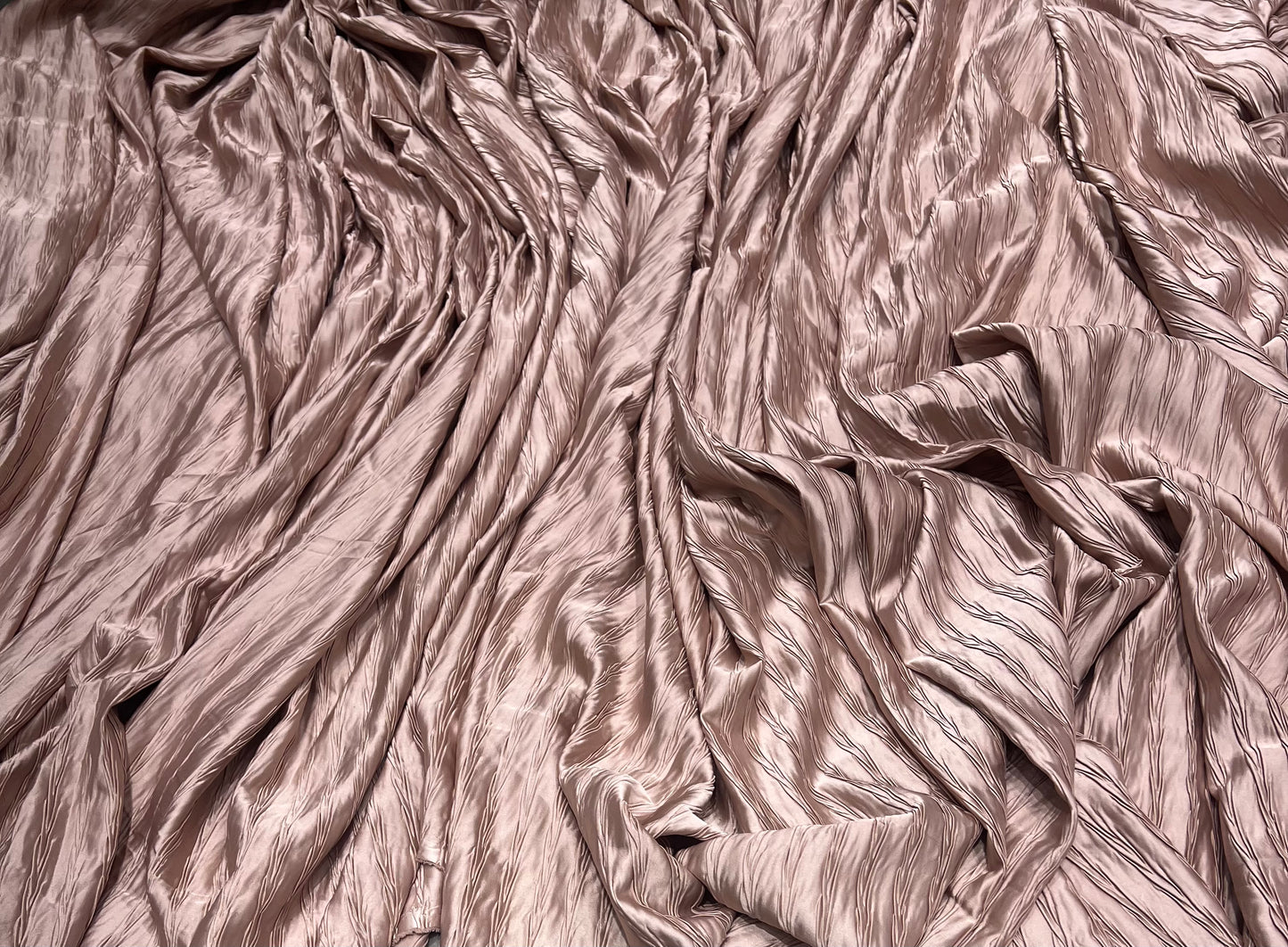 Silky Modal Pintex ₹650 per mtr- Blush Pink