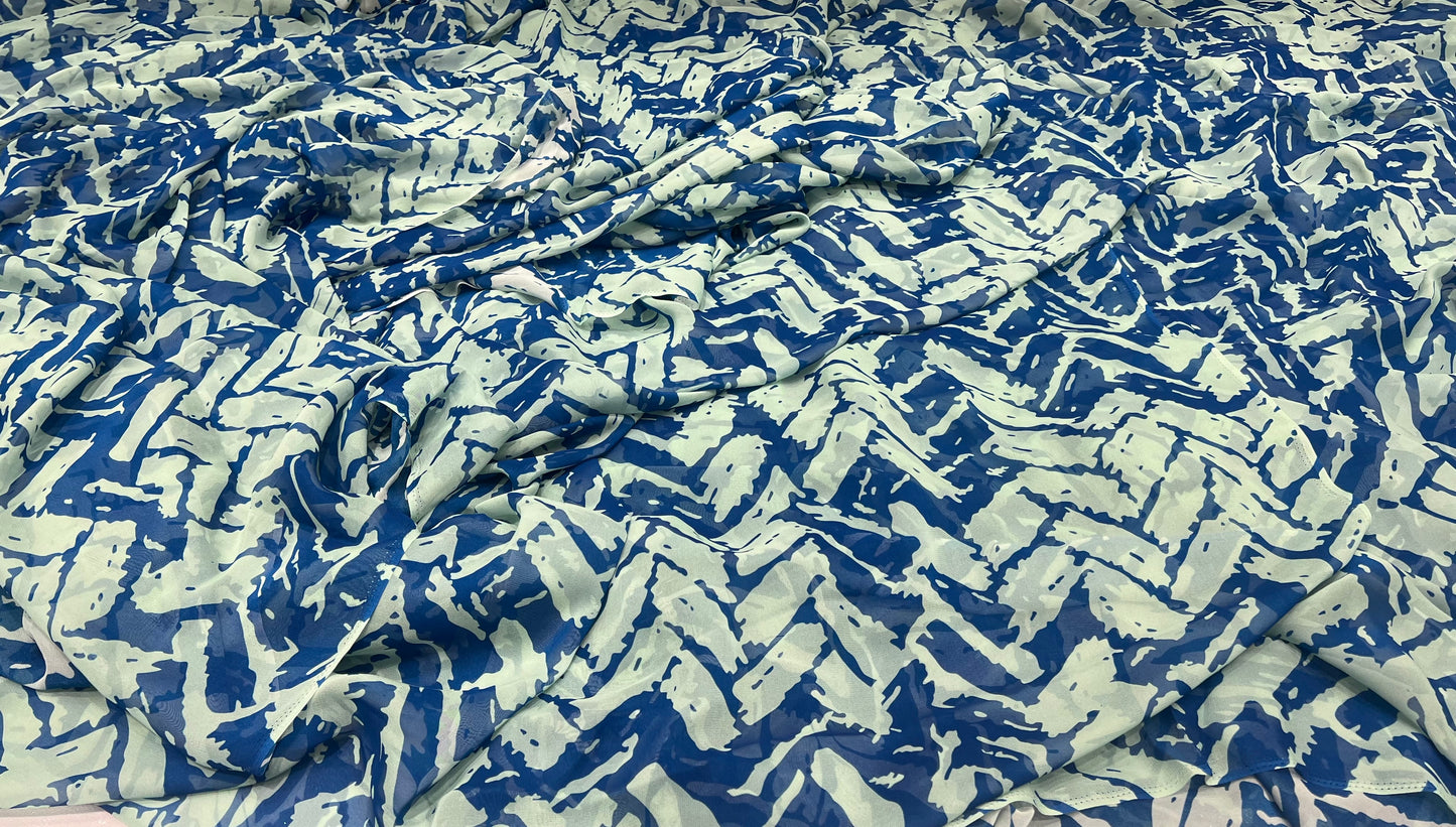 Ocean Drift Viscos Georgette ₹380 per meter