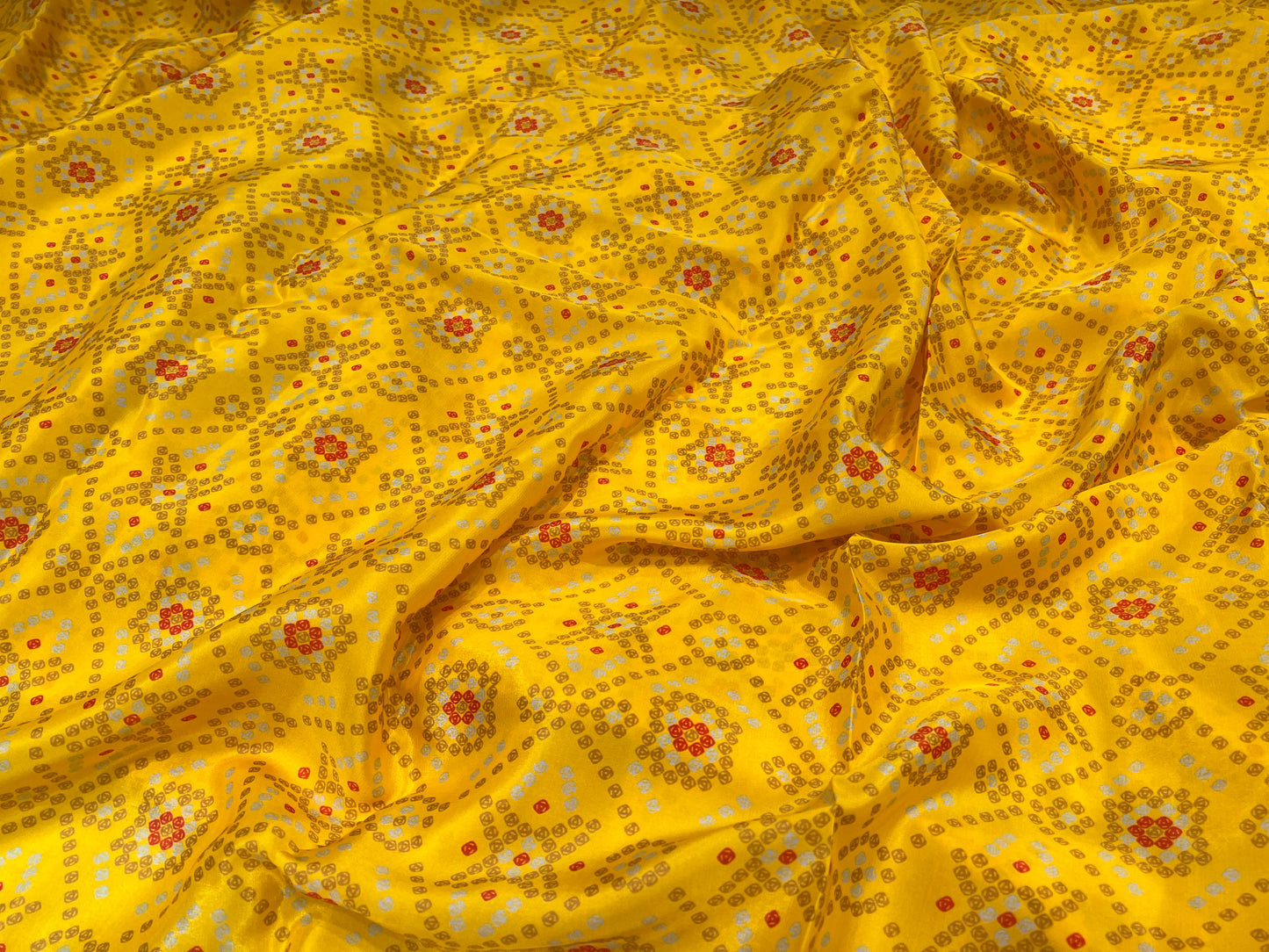 Sunburst Mosaic Viscose Crepe ₹450/- per meter