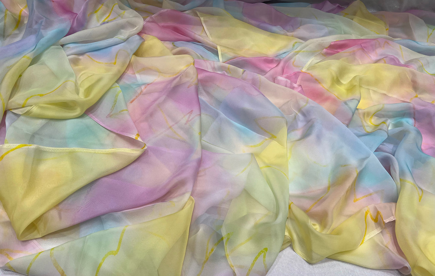 Dreamy Dusk Viscose Organza ₹450 per meter