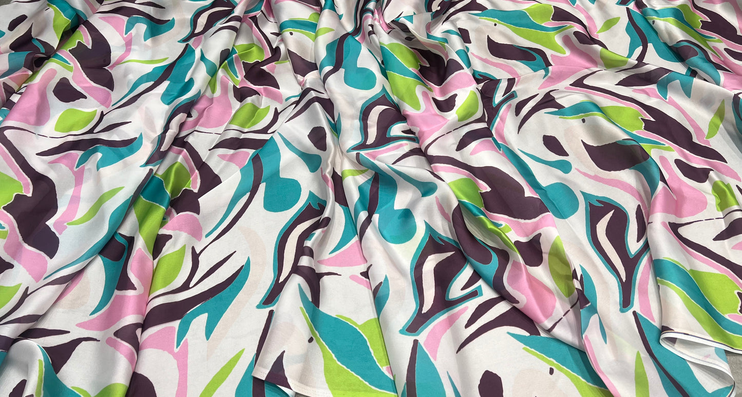 Satin Georgette ₹350 per meter- 1018