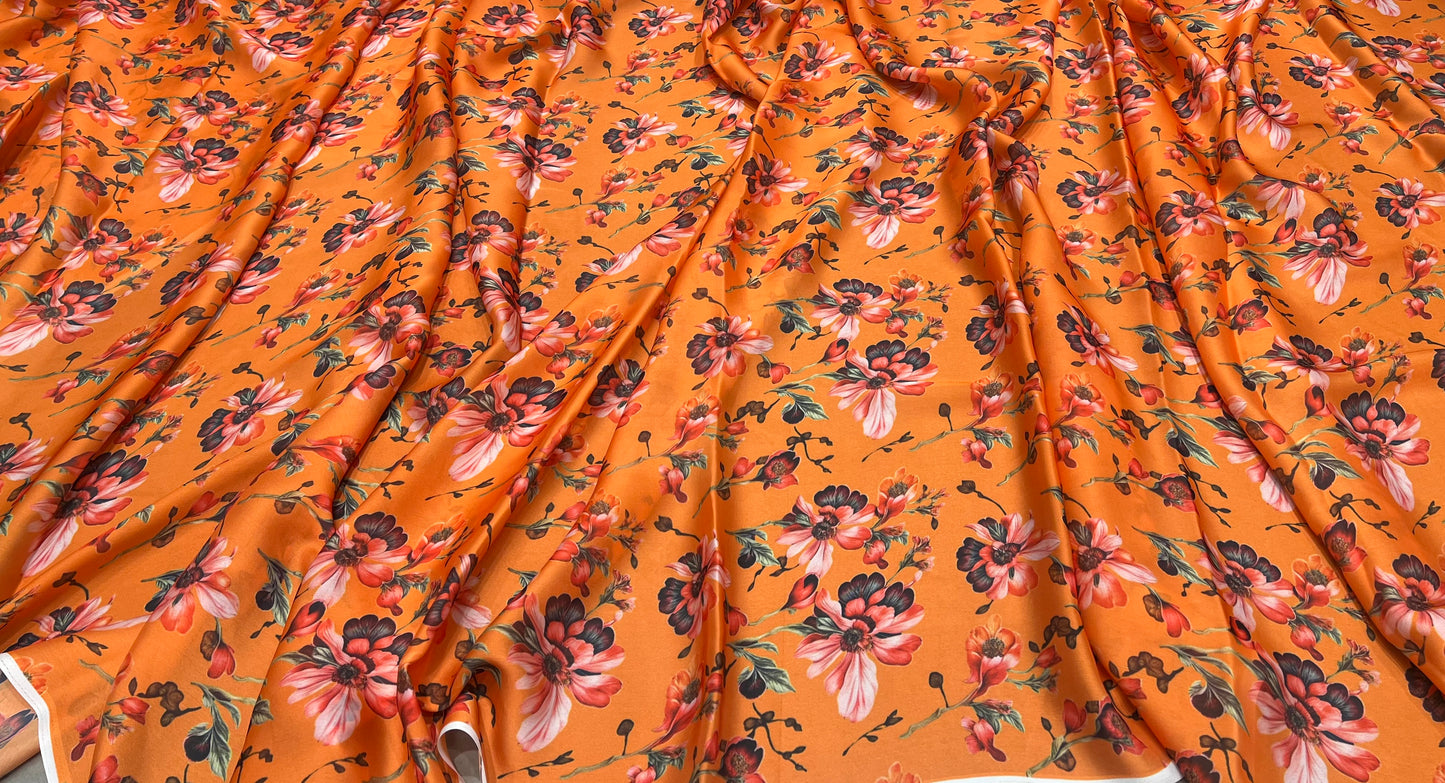 Satin Georgette ₹350 per meter- 1030