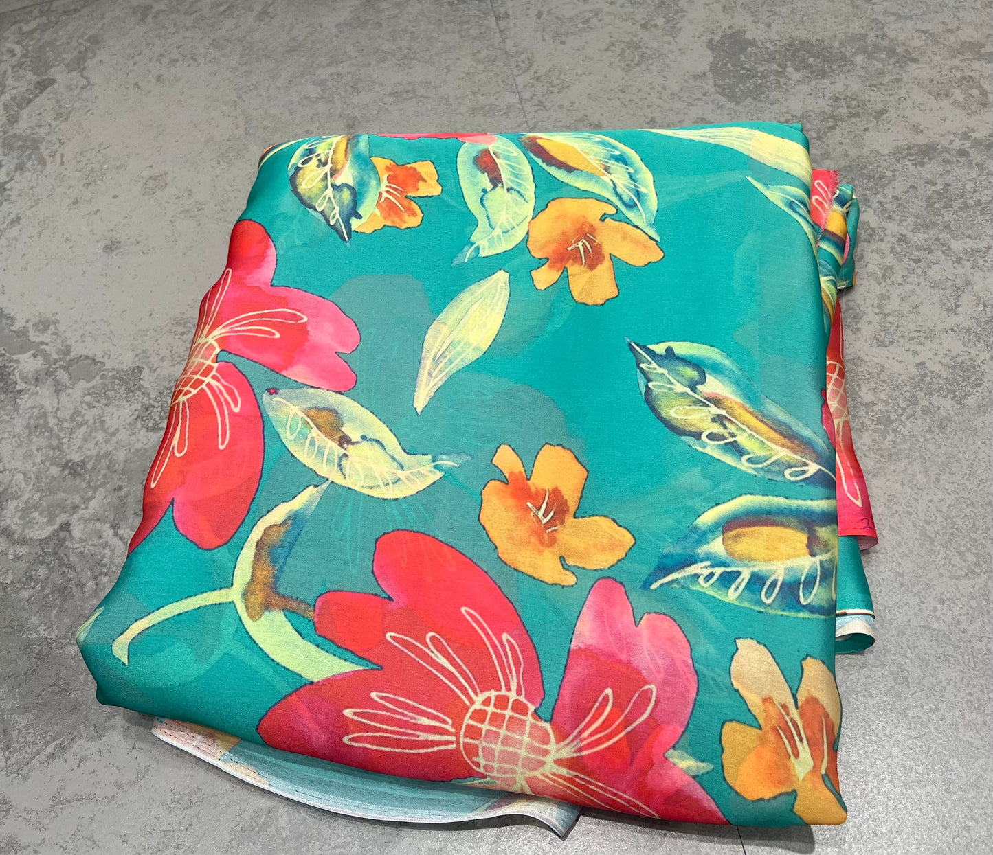 Satin Georgette ₹350 per meter- 1028