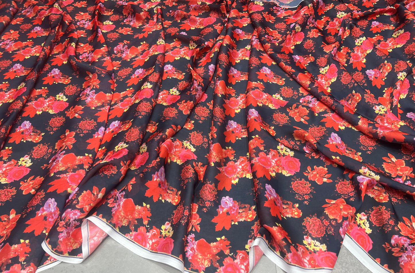 Satin Georgette ₹350 per meter- 1021