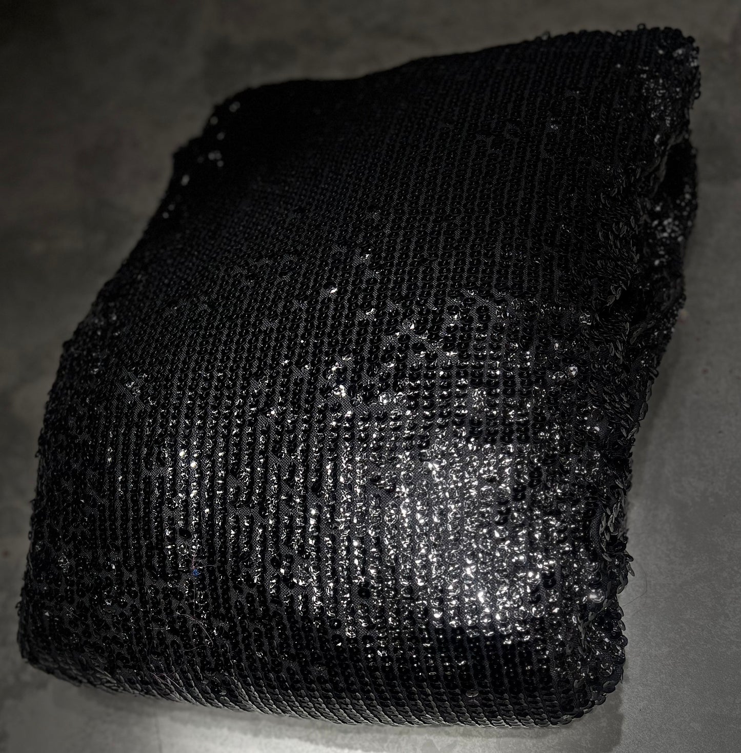 Lycra Sequins- Black ₹1150/ per meter