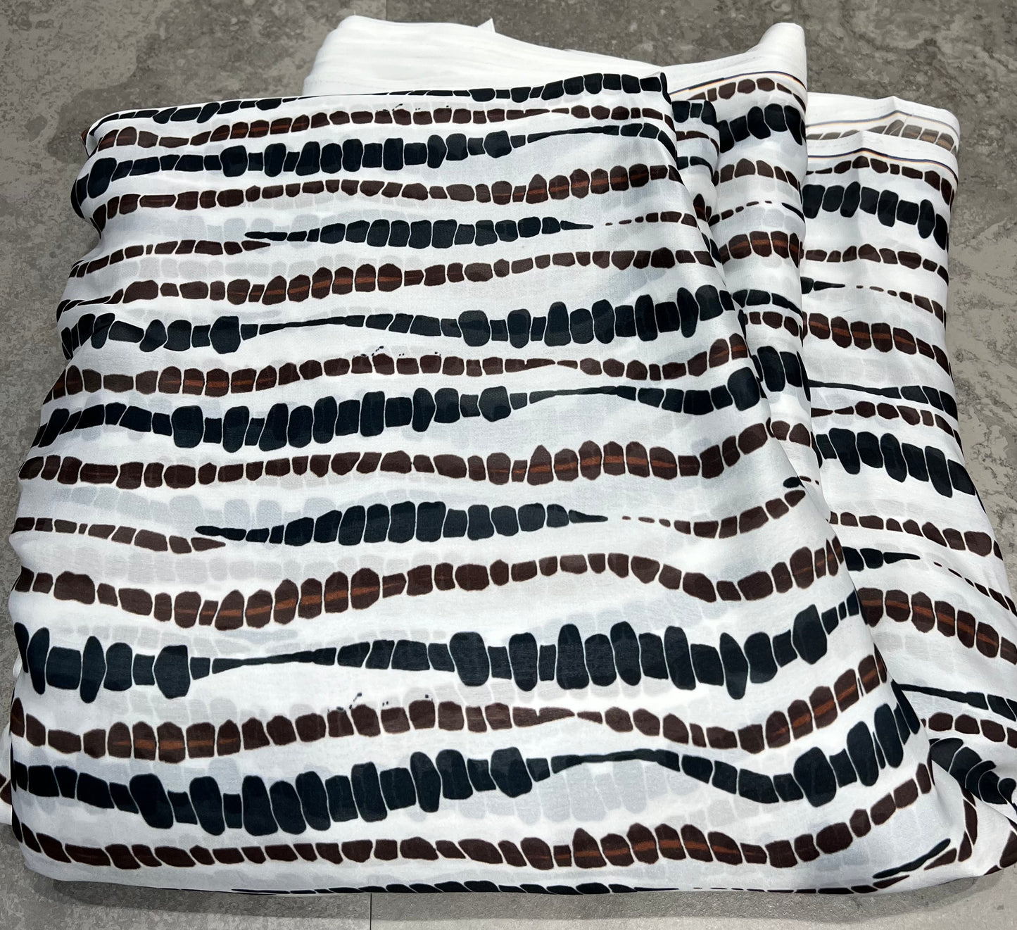 Satin Georgette ₹350 per meter- 1037