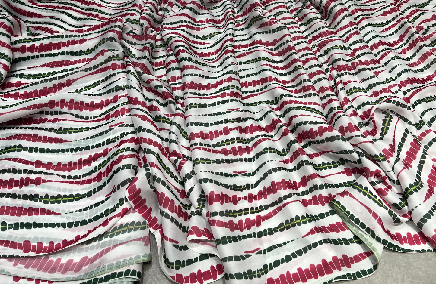 Satin Georgette ₹350 per meter- 1032