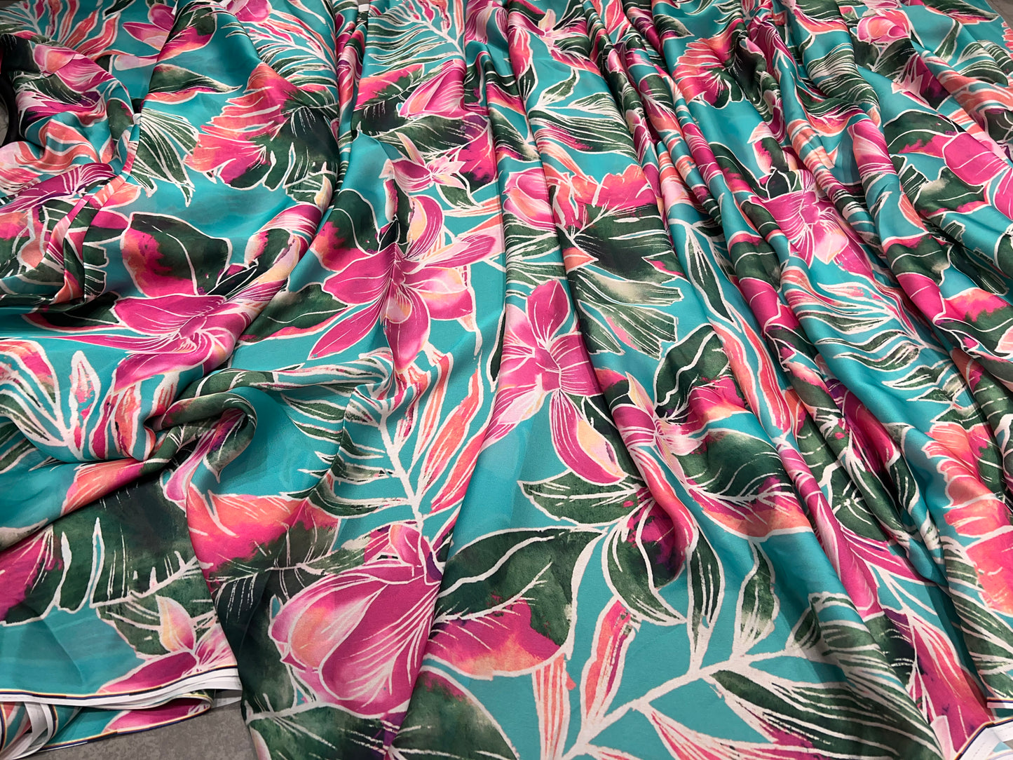 Satin Georgette ₹350 per meter- 1036