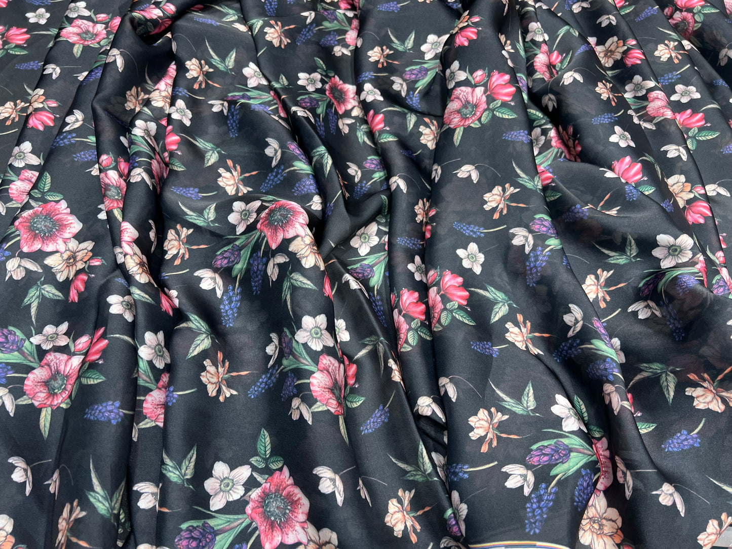 Satin Georgette ₹350 per meter- 1035
