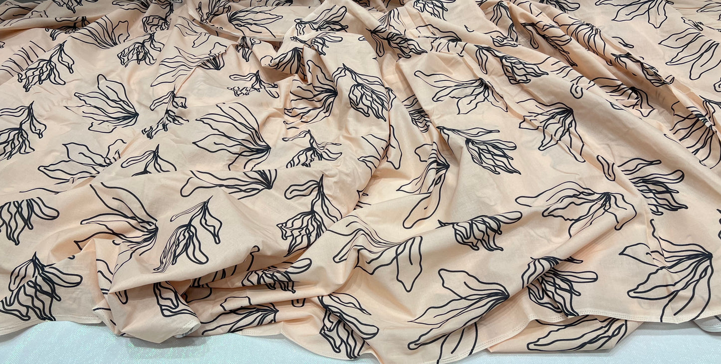 Blush Petal Lawn Cotton ₹280/- per meter