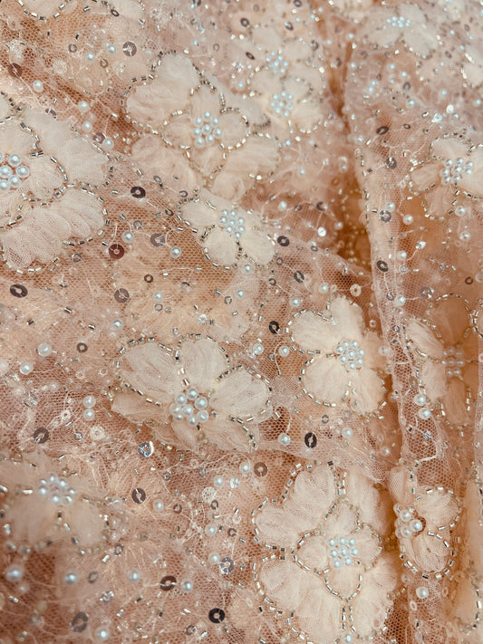 Blush Flower Handwork Net