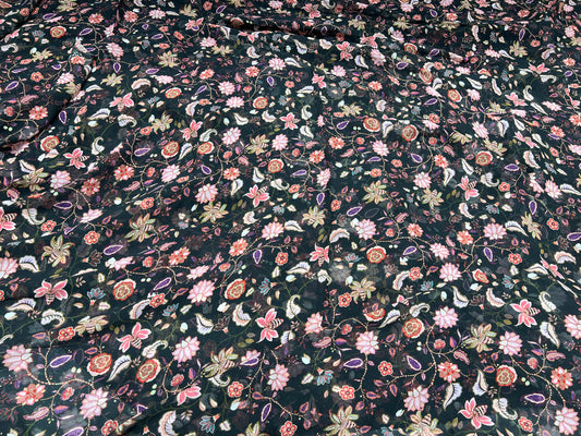 Midnight Bagh Viscose Georgette ₹380 per meter