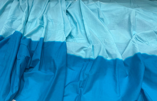 Ombre Ocean Lawn Cotton ₹280/- per meter