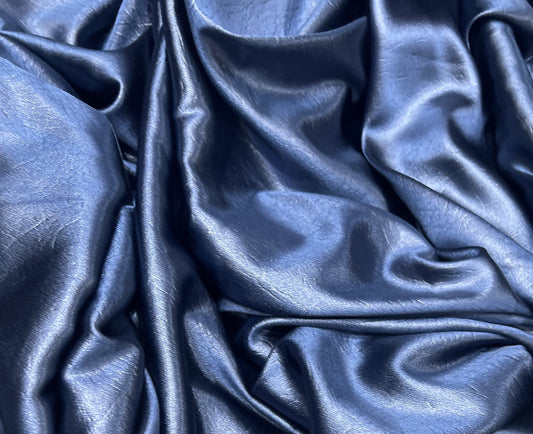 Eva Marble Silk ₹850 per mtr- Navy