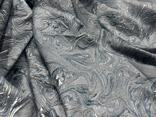 Victorian Jacquard Silk- Blue ₹995/ per meter