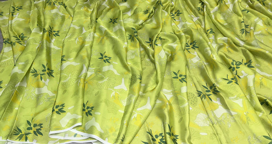 Satin Georgette ₹350 per meter- 1017