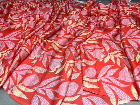 Satin Georgette ₹350 per meter- 1025