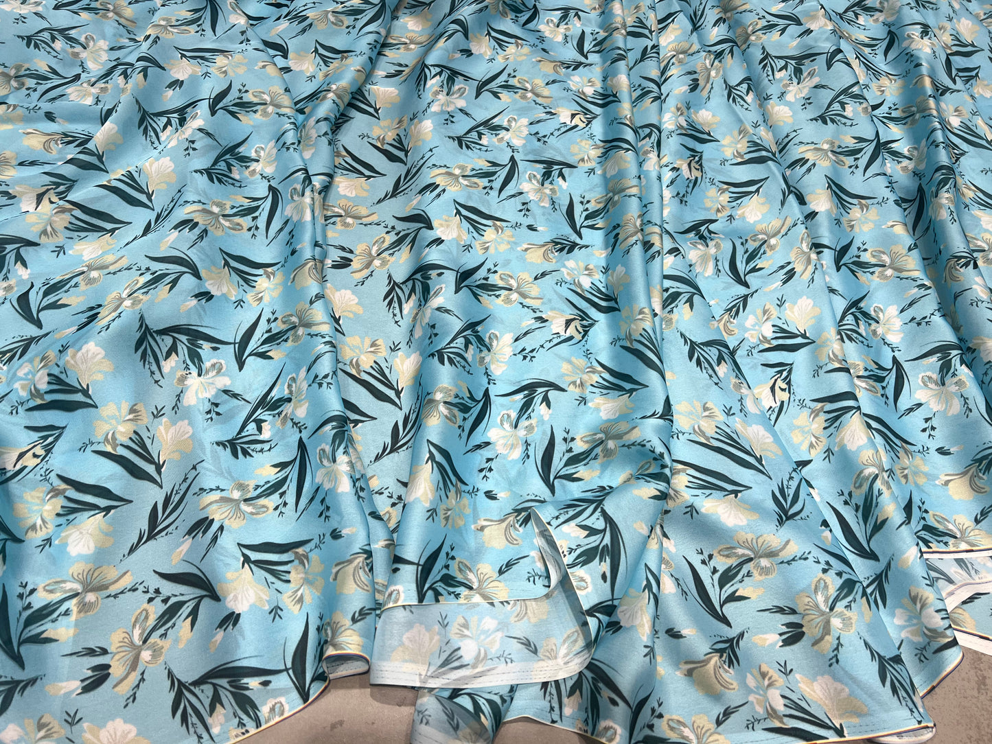 Satin Georgette ₹350 per meter- 1029