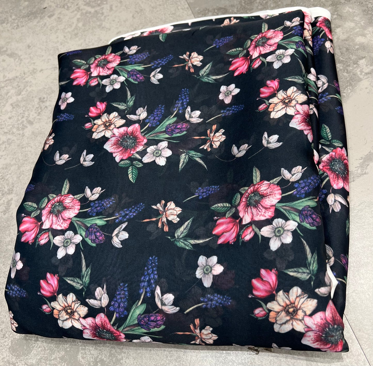 Satin Georgette ₹350 per meter- 1035